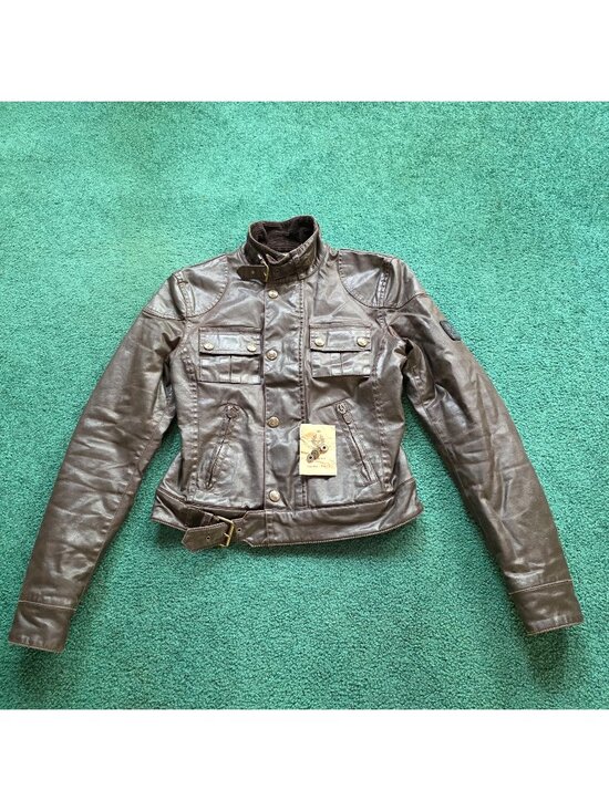 Belstaff Jackets & Blazers - Vtg Belstaff Motorcycle Jacket Six Days Blouson 1960 Collection Gold Label Sz 42